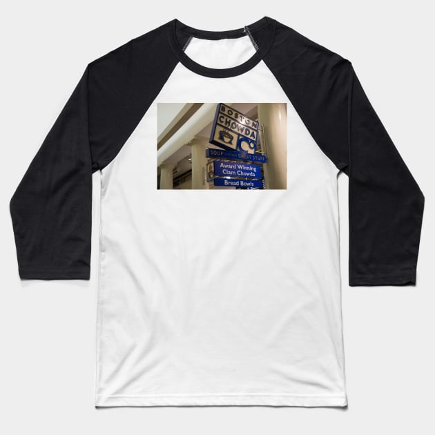 Quincy market Baseball T-Shirt by sma1050